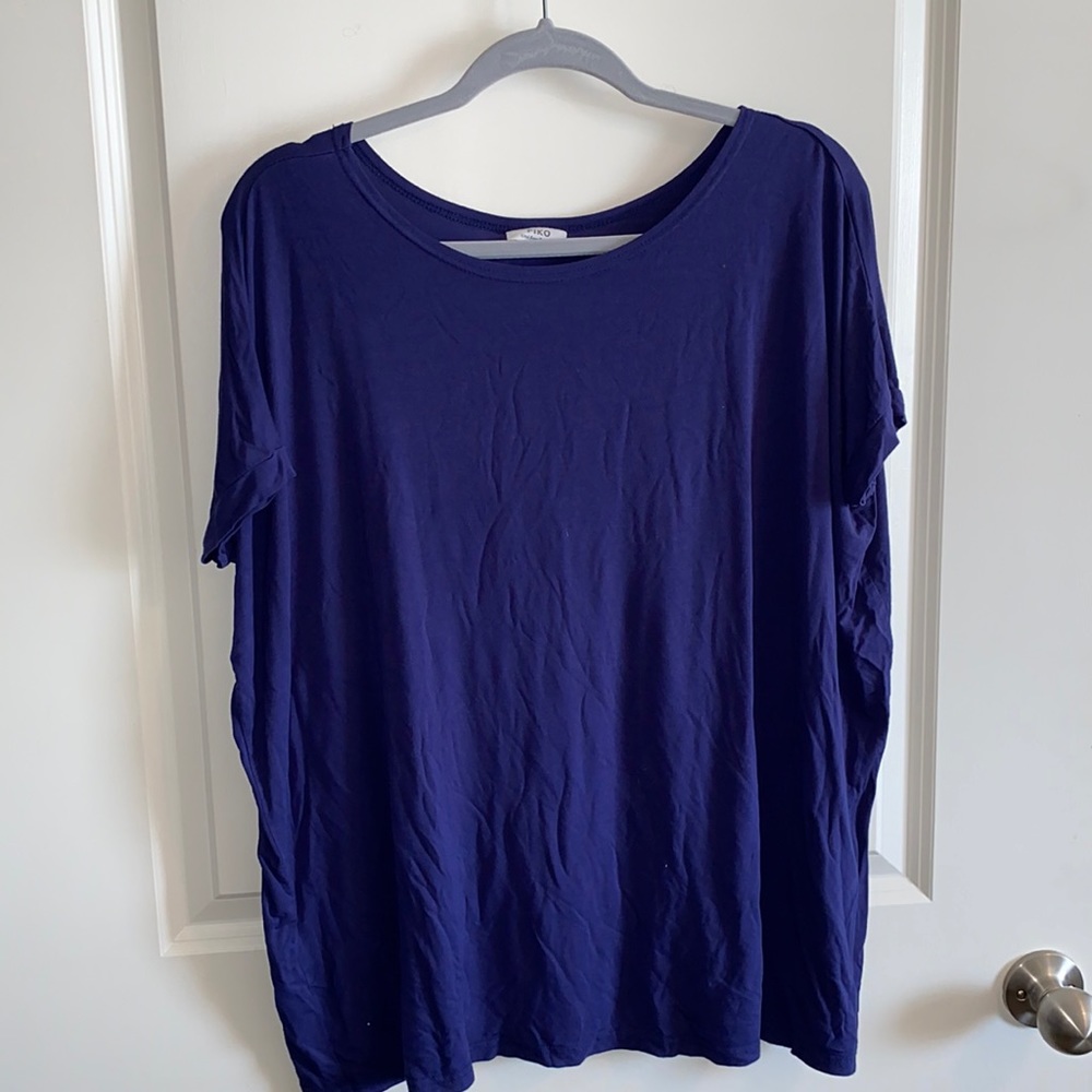 Piko 1988 Short sleeve top Navy Blue